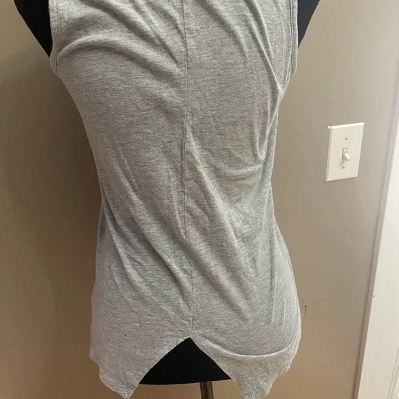 Gray Graphic Tee with Sequins - Picture 2 of 2